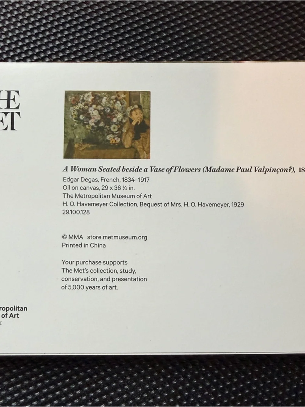 THE‎ METROPOLITAN MUSEUM OF ART 